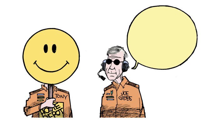 Tony Stewart and Joe Gibbs