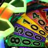 A woman, only identified as Tamara, won a $2,256,246.45 jackpot on a Wheel of Fortune machine at the Orleans Monday, May 28, 2012.