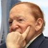Sheldon Adelson, chairman and CEO of Las Vegas Sands Corp., is against online gambling because he doesn't believe young people can be prevented from making wagers, a spokesman said Wednesday. Adelson is shown here at a news conference for the opening of the Venetian Macao Resort Hotel on Aug. 28, 2007. Sheldon Adelson, chairman and CEO of Las Vegas Sands Corp., is against online gambling because he doesn't believe young people can be prevented from making wagers, a spokesman said Wednesday. Adelson is shown here at a news conference for the opening of the Venetian Macao Resort Hotel on Aug. 28, 2007.