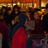 Shoppers braved the cold for as long as 3 hours while waiting eagerly in line outside Toys R Us on Thursday, Nov. 25, 2010.