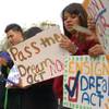 Supporters of the DREAM Act held a rally at the Lloyd George Federal Building in Downtown Las Vegas on December 14 in an effort to gain Sen. John Ensign's support.