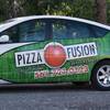 Pizza Fusion, a South Florida-based franchise with 10 restaurants in four states, announced it is moving into Nevada this spring. The company says it uses organic ingredients, constructs its restaurants in accordance with green building standards and delivers its products in hybrid vehicles, like this one.