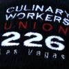 Culinary Union workers picket outside of Virgin Hotels Las Vegas during a 48-hour strike on Friday, May 10, 2024.