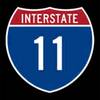 Interstate 11 celebrates it's grand opening, allowing vehicles to use the newly finished highway to bypass Boulder City on their way to Arizona, Thursday Aug. 9, 2018.