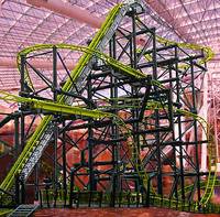 A Las Vegas casino roller coaster where a woman who is a double amputee fell has quietly reopened. KLAS-TV reported Sunday that the El Loco ride at Circus Circus Adventuredome went back ...