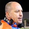 Bishop Gorman head coach Tony Sanchez is pumped up after his team edges out St. John Bosco 34-31 on Friday, September 26, 2014. Bishop Gorman head coach Tony Sanchez is pumped up after his team edges out St. John Bosco 34-31 on Friday, September 26, 2014.