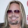 In this March 20, 2012, file photo, Vince Neil speaks at a Motley Crue and KISS tour news conference in Los Angeles.
