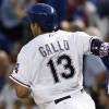 Joey Gallo's career as a catcher ended because a young Bryce Harper once made him cry Joey Gallo's career as a catcher ended because a young Bryce Harper once made him cry