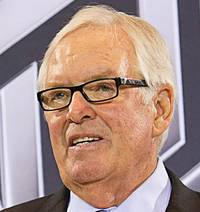 Vegas Golden Knights team owner Bill Foley arrives for the 2017 NHL Awards Wednesday, June 21, 2017, at the T-Mobile Arena in Las Vegas.