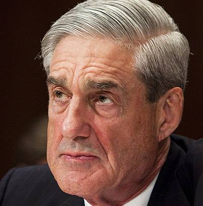 In this June 21, 2017, file photo, former FBI Director Robert Mueller, the special counsel probing Russian interference in the 2016 election, departs Capitol Hill following a closed-door meeting in Washington.