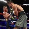 WBC/WBA/IBF middleweight champion Grennady Golovkin, left, of Kazakhstan and Canelo Alvarez of Mexico celebrate after a 12-round title fight at T-Mobile Saturday Saturday, Sept. 16, 2017. WBC/WBA/IBF middleweight champion Grennady Golovkin, left, of Kazakhstan and Canelo Alvarez of Mexico celebrate after a 12-round title fight at T-Mobile Saturday Saturday, Sept. 16, 2017.