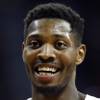 UNLV Rebels forward Shakur Juiston (10) smiles after a call goes his way versus Arizona during their game at the Thomas & Mack Center on Saturday, Dec. 2, 2017. UNLV Rebels forward Shakur Juiston (10) smiles after a call goes his way versus Arizona during their game at the Thomas & Mack Center on Saturday, Dec. 2, 2017.