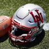 UNLV Rebels quarterback Armani Rogers (1) is sacked during a game against Arkansas State at Sam Boyd Stadium in Las Vegas Saturday, Sept. 7, 2019. UNLV Rebels quarterback Armani Rogers (1) is sacked during a game against Arkansas State at Sam Boyd Stadium in Las Vegas Saturday, Sept. 7, 2019.