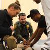 Las Vegas Metropolitan Police Department invited media to observe their first responders medical training at the Nevada Joint Training Center, Monday, September 19, 2022.