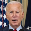 President Joe Biden speaks during a United Auto Workers' political convention, Wednesday, Jan. 24, 2024, in Washington.

