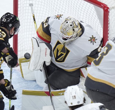 Vegas rallied from down three goals to tie it in the third, but ultimately lost to the Boston Bruins 5-4 at TD Garden on Thursday for their first regulation loss on this five-game ...