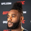 Featherweight fighter Aljamain Sterling poses at UFC Apex Tuesday, April 9, 2024 in Las Vegas. Sterling is scheduled to face Calvin Kattar at UFC 300 at T-Mobile Arena on Saturday.