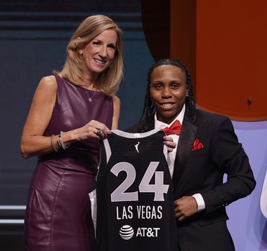 The Las Vegas Aces have their eyes on a championship three-peat, and they added some reinforcements on Monday by selecting four players in the 2024 WNBA Draft ...