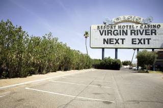 The Oasis casino in Mesquite, owned by Black Gaming, temporarily closed its doors in December 2008. The highway billboard for Oasis now advertises Virgin River, another one of Black Gaming's casinos in Mesquite.