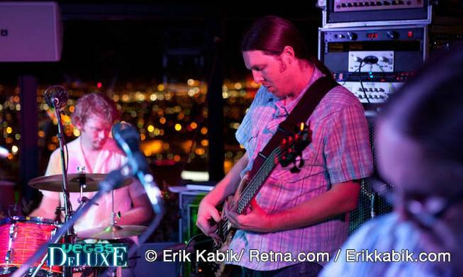 Moksha performs at The Rooftop Pool at Binion's Casino on ...