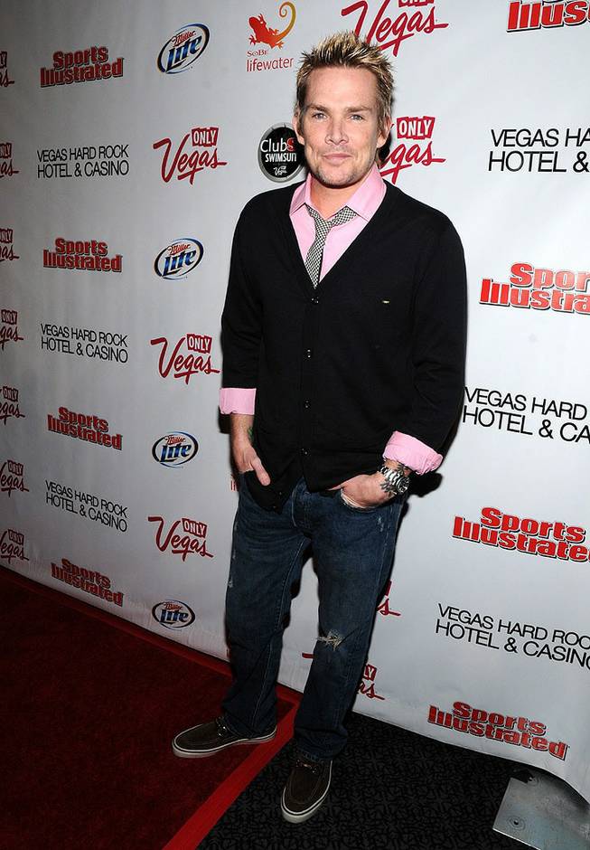 The 2010 <em>Sports Illustrated</em> swimsuit edition party at Vanity in the Hard Rock Hotel on Feb. 11, 2010. Mark McGrath is pictured here.