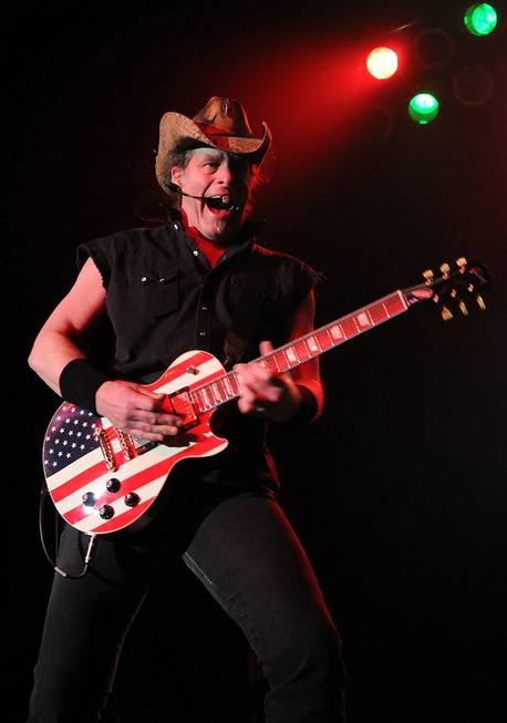 Ted Nugent performs in Ovation Lounge at Green Valley Ranch ...