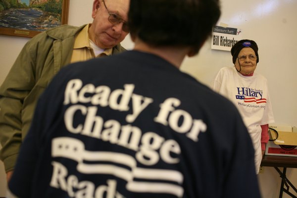 Grover WIlliams, left, and Caryn Hollingsworth, right, are among those ...