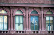 Some architectural elements of New York-New York are made from construction foam. New York-New York has never caught fire.