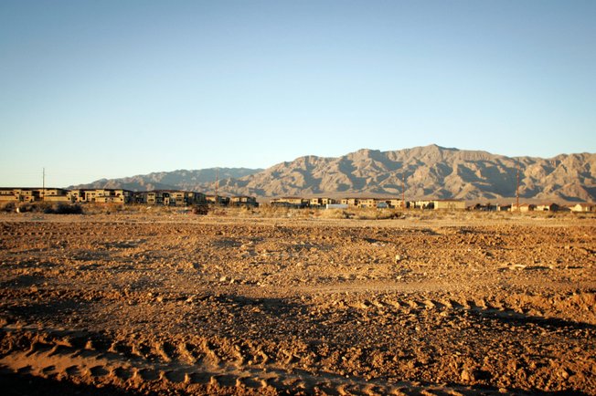 Opponents of the rezoning of this parcel near I-215 in North Las Vegas have at least one vote: that of Councilwoman Stephanie Smith, who lives in the area. Citing
portable classrooms at a nearby elementary school and maddening rush-hour traffic, many of Smith’s constituents say development in the area is dense enough already.