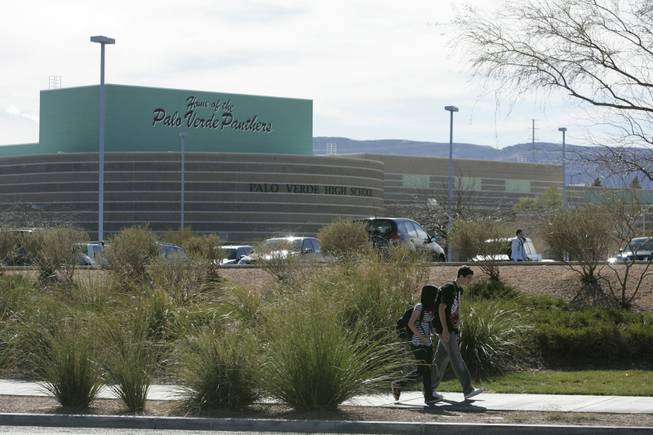 Students leave Palo Verde High School on Monday, 10 days after classmate Christopher Privett was killed near the school.