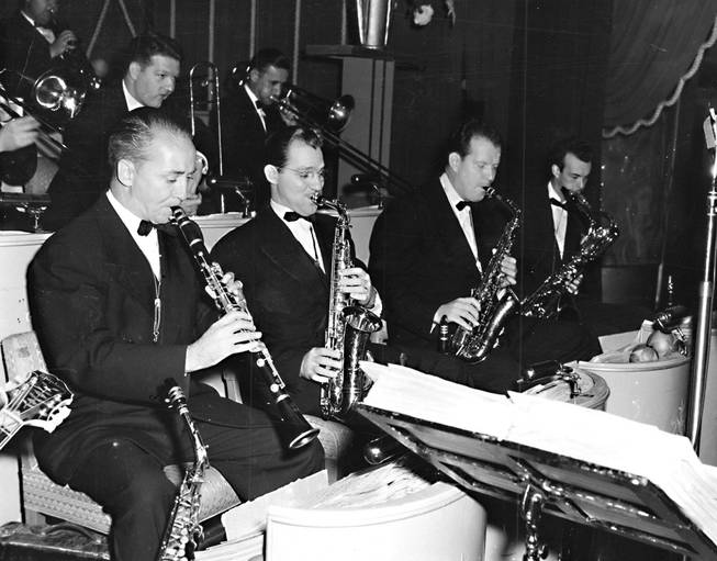 “Doc” Rando, second from left, had a musical career that included gigs in his birthplace, New Orleans, and in Los Angeles and New York. Rando was a Creole musician who played both the saxophone, above, and the difficult Albert clarinet, which he clung to after other clarinetists abandoned it for a simpler instrument. He first studied music in a Catholic grammar school.