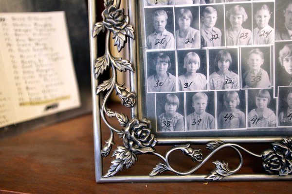 A photo of Verna Heller, second row far left #30, ...