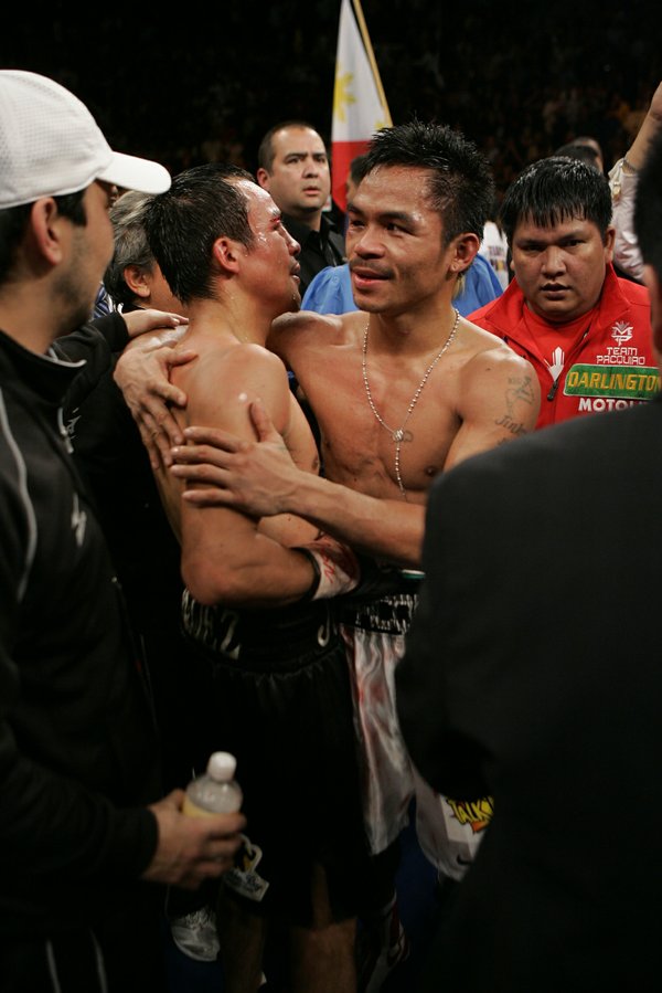 Unlike their promoters, Manny Pacquiao and Juan Manuel Marquez showed ...