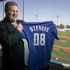 Derek Stevens, new owner of the Las Vegas 51s, said he wants to sell part of the Triple A baseball team to people with local business connections and to athletes and entertainers.
