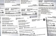 Documentation shows that the Nevada Occupational Safety and Health Administration found safety violations in the deaths of several workers, but after conferences with employers, many were reduced or withdrawn.