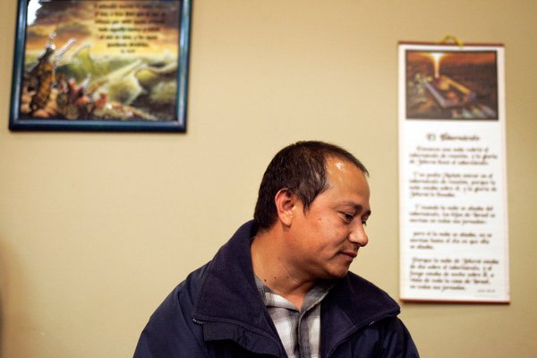 Pedro Godinez, who has been working construction in Las Vegas ...