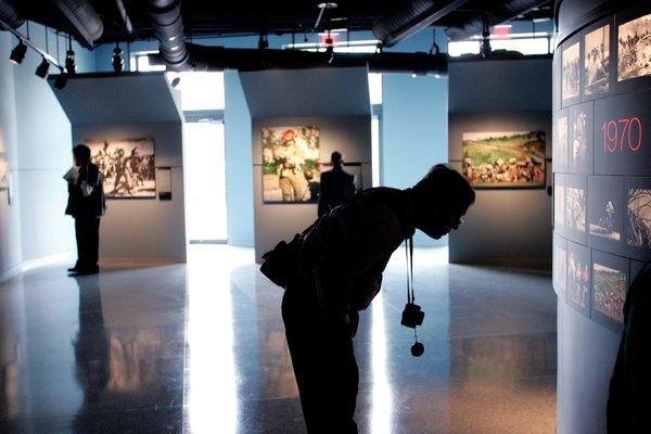 Phil Nibali of Baltimore, Md. looks at Pulitzer Prize winning ...