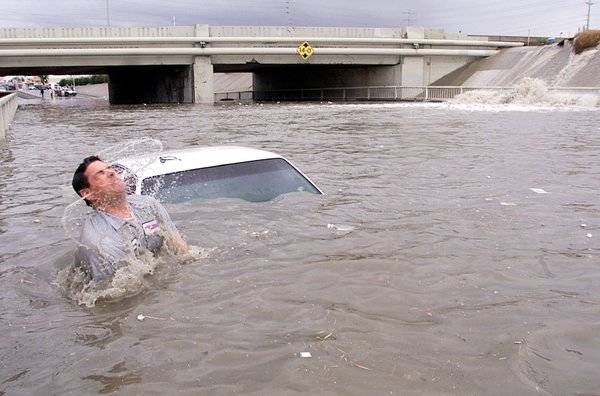 Tony Glenn from Quality Towing comes up for air after ...