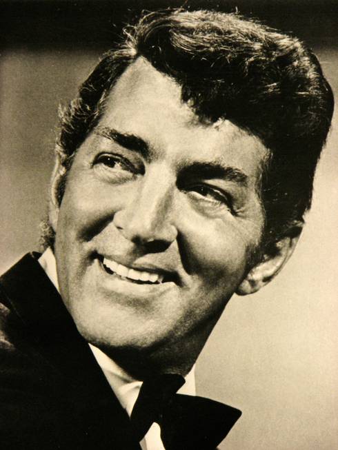 Dean Martin smiles for the cameras in this photo taken ...
