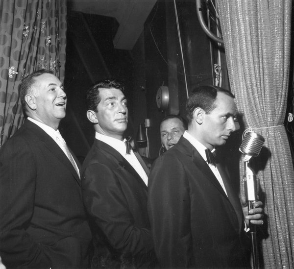 Sands general manager Jack Entratter, left, waits backstage with rat ...