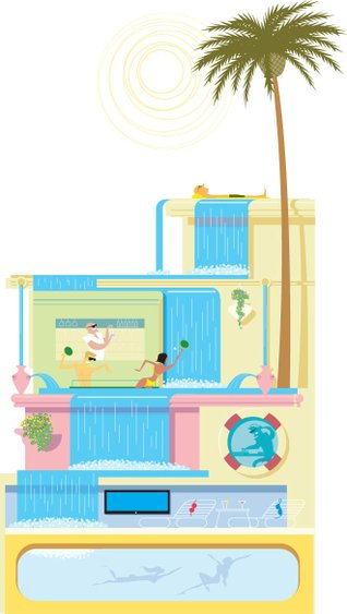 Pool Illustration