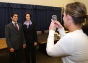 Nevada Attorney General Catherine Cortez Masto poses with Deputy Attorney General Biray Dogan following a swearing-in ceremony on Thursday. Speculation that Cortez Masto may run for governor in 2010 is rife, but she has been noncommittal so far. 