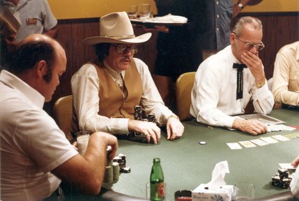 In 1979, 54 participants paid $10,000 to enter the World Series of Poker. Hal Fowler won. That year is often referred to as the greatest upset in the history of World Series of Poker 