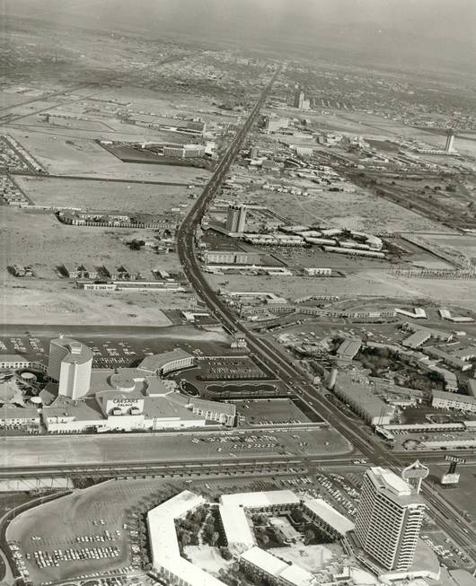 Development along the Las Vegas Strip came at a time ...