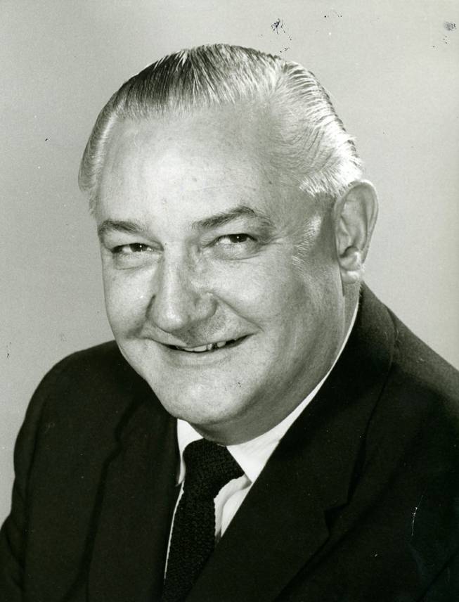 Sam Boyd, owner and founder of the Boyd Gaming Corporation.