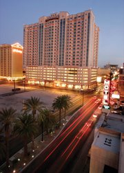 Streamline Tower, 425 Fremont St., opened May 1. Just a handful of residents have moved into its 275 units. Despite the unsold units, city officials, including Mayor Oscar Goodman, remain positive. "I think this is a great time to invest in downtown Las Vegas," he says. 