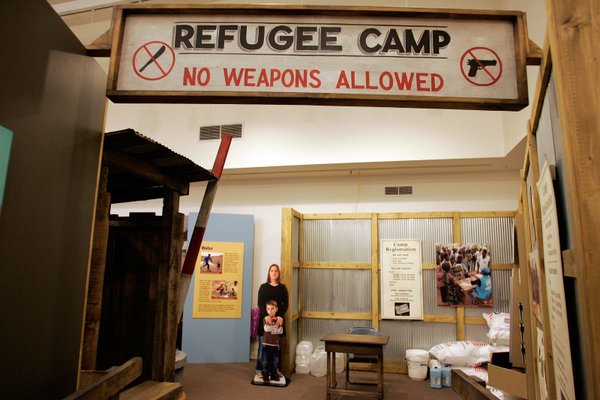 Refugees travel long distances to find safety. But, being in ...