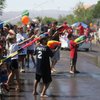 The water fight portion of the Damboree Parade is an annual tradition. (FILE PHOTO)