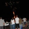 Spectators watch fireworks at Cashman Field after the Las Vegas 51s game Thursday. The game brought out close to 12,000 fans, the largest crowd this season. 
