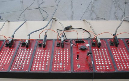 The pin board controls the ignition. 